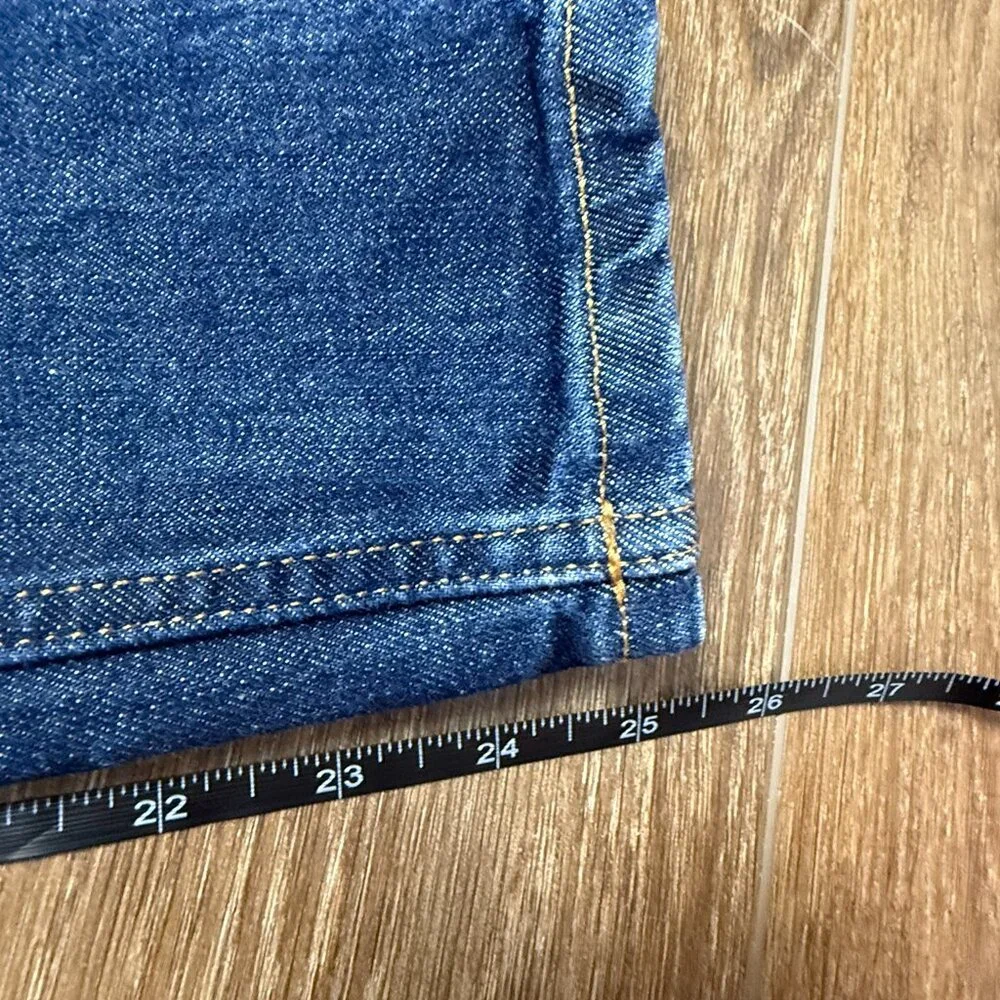 Everlane Women's Way High Straight Leg Ankle Jeans Dark Wash Denim Sz 32 - Picture 12 of 13